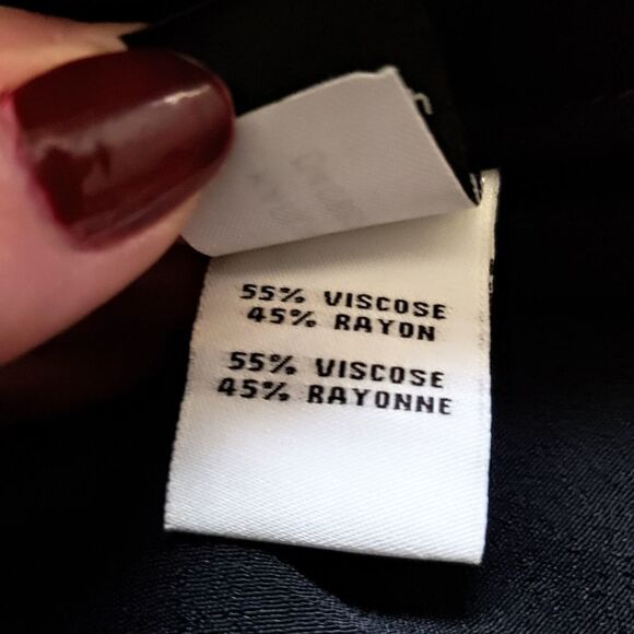 DVF Black Shirt Shift Dress, Long Sleeve, US Women's 4 - Picture 3 of 7